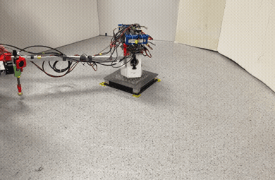 Biped robot running over rough terrain